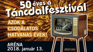 50 éves a Táncdalfesztivál