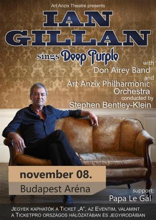 Ian Gillan sings Deep Purple