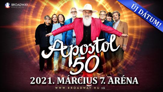 APOSTOL 50 jubileumi koncert