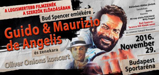Guido & Maurizio de Angelis és zenekara Bud Spencer emlékére