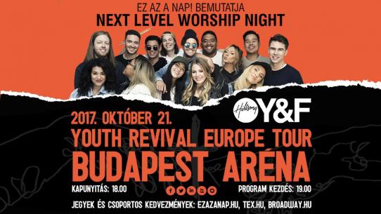 Ez az a nap! bemutatja: NEXT LEVEL WORSHIP NIGHT - Hillsong YOUNG & FREE