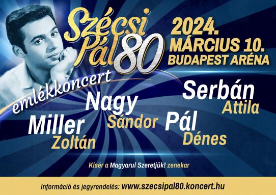 Szécsi Pál 80 – emlékkoncert