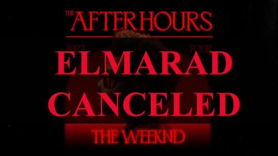 THE WEEKND CANCELLED